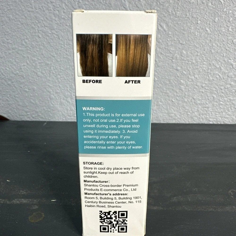 Protein Correcting Hair Straightening Cream Silk Gloss Smooth Rough Hair NIB‎